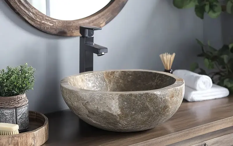 Stone Vessel Sink: