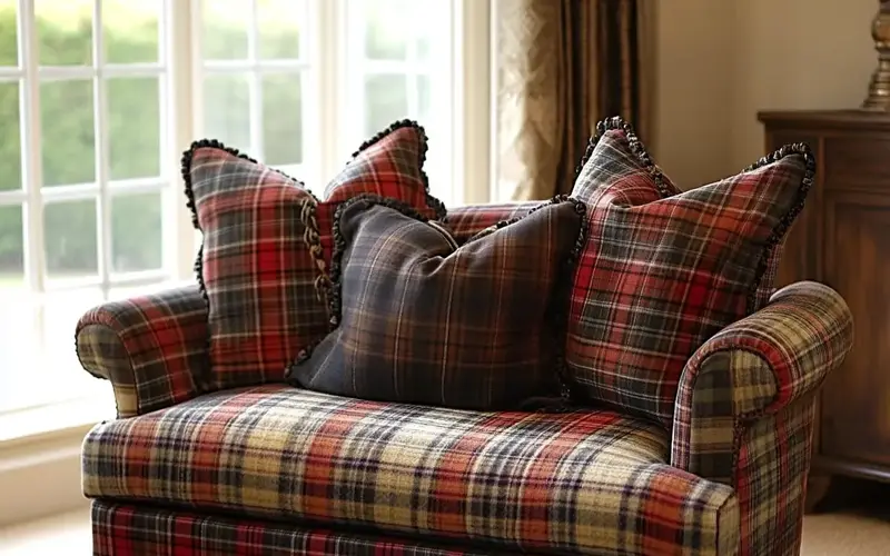 Tartan Throws and Pillows: