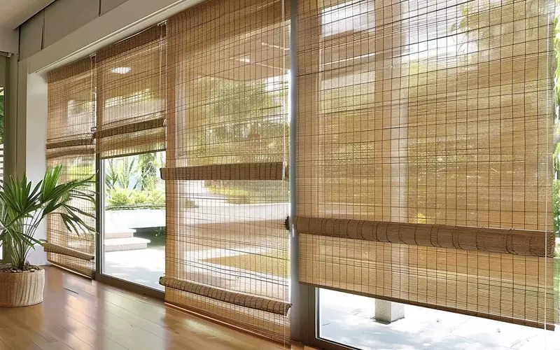 Bamboo Blinds: