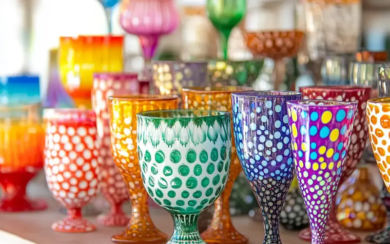 Colorful Glassware: