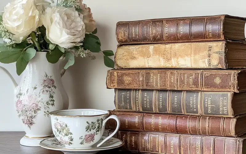 Display Antique Books: