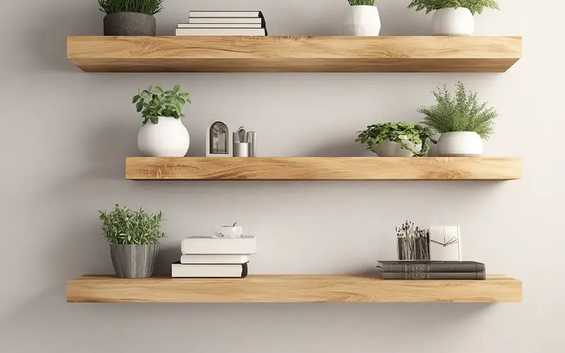 Floating Shelves Flair: