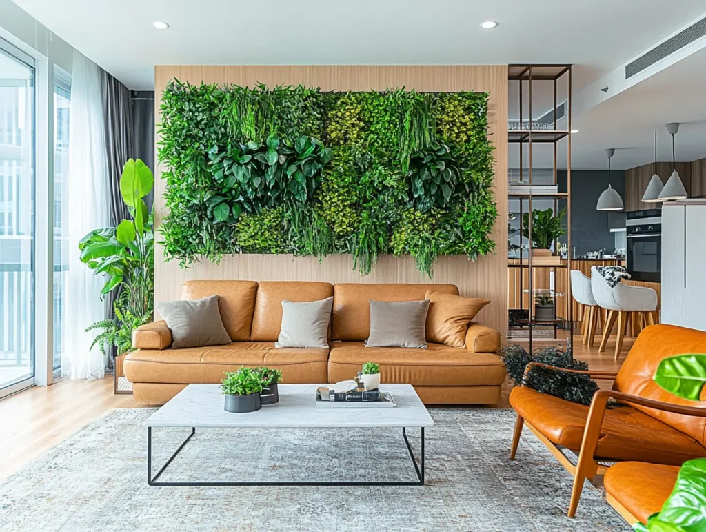 Green Wall Divider: