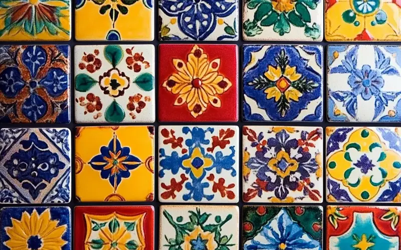 Handcrafted Tiles: 