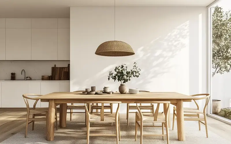 Mid-Century Inspired Dining Room: Nordic Elegance: