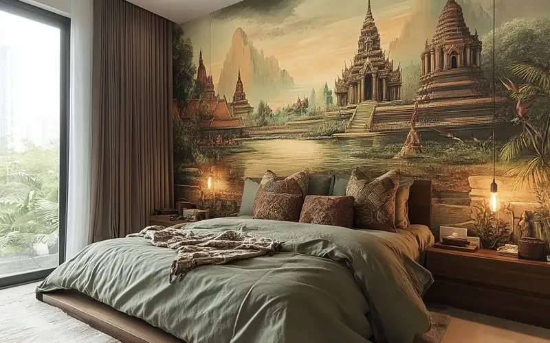 Thai-Inspired Wall Art: