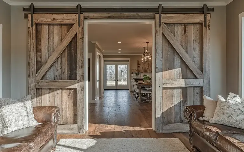 Use Barn Doors: