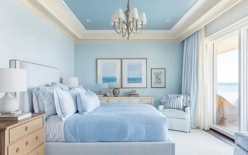 Baby Blue Ceiling: