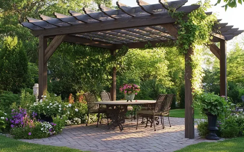 Build a Pergola for Shade and Style: