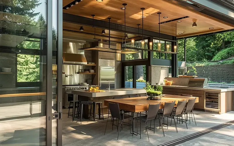 Indoor-Outdoor Flow: