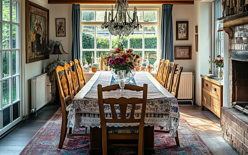 Inviting Dining Room (Dutch-inspired Dining Room):