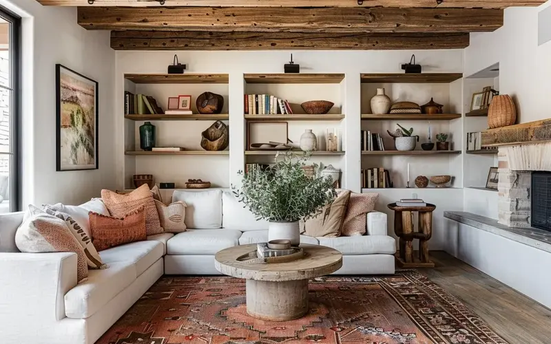 Rustic Shelving: Display Your Treasures: