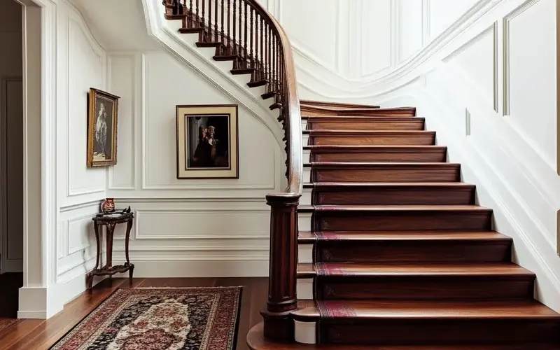 Classic Staircase (Dutch-inspired Staircase):