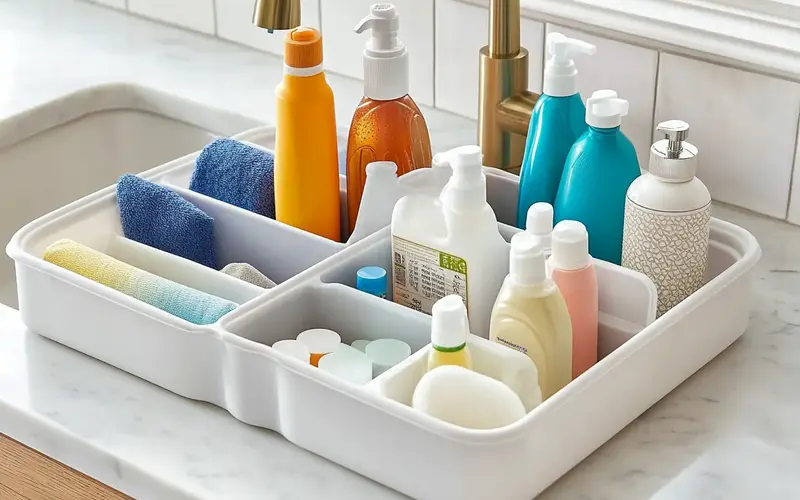 Cleaning Supply Caddy: