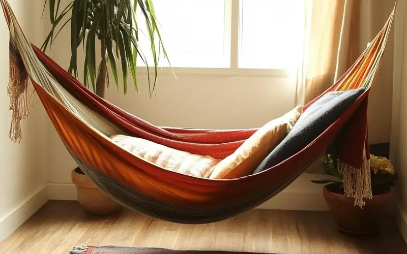 DIY Fabric Hammocks: