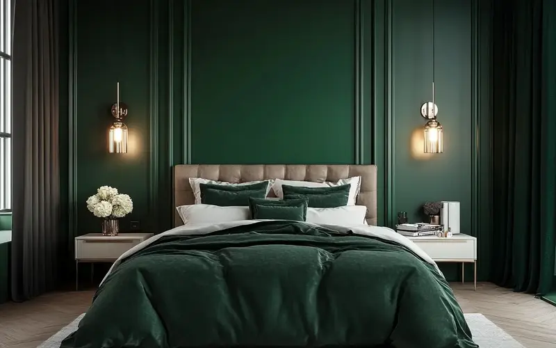 Emerald Green Wall Sconces: