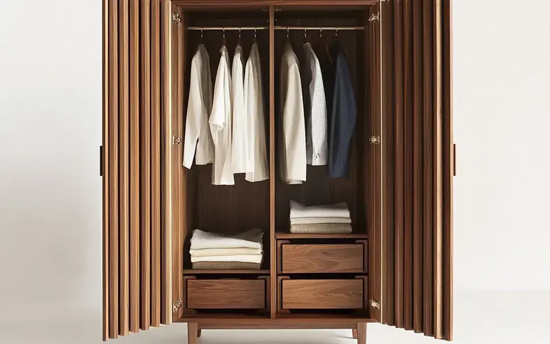 Fluted Wardrobe: