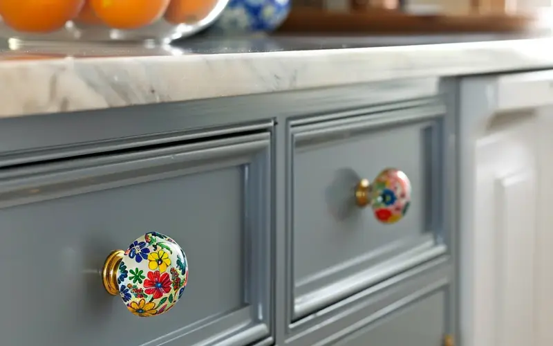 Painted Knobs: