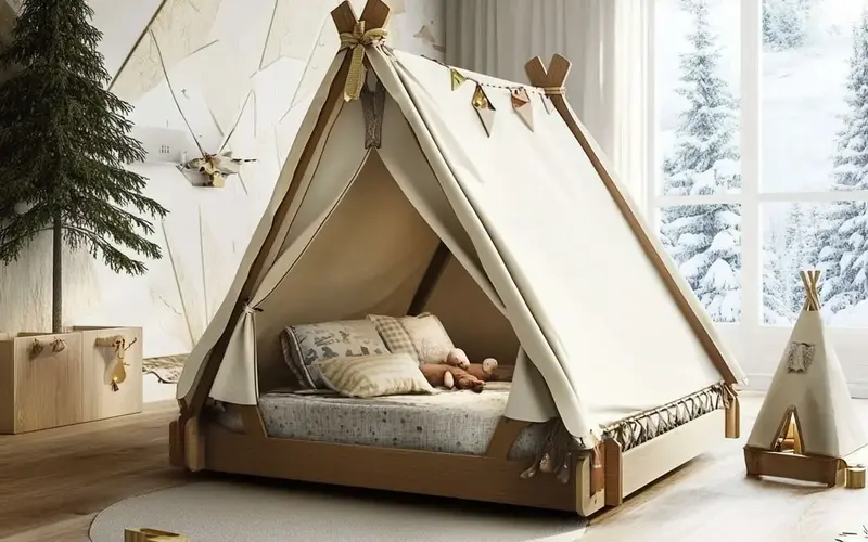 Tent Canopy Bed: