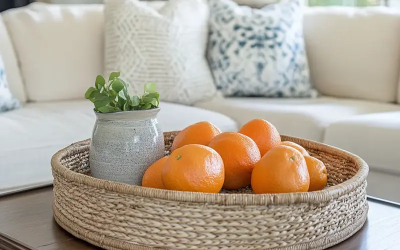 Utilize Trays and Baskets: