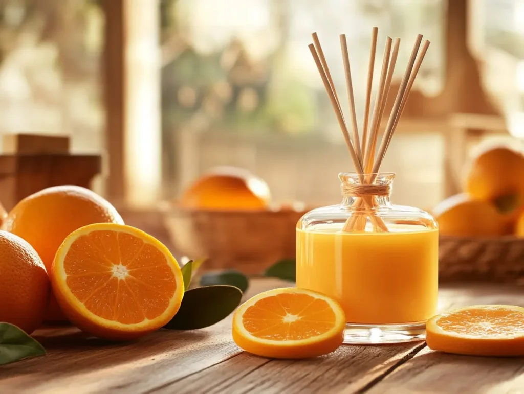 Orange-Scented Diffuser: