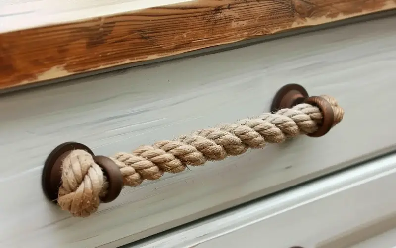 Rope or Fabric Pulls: