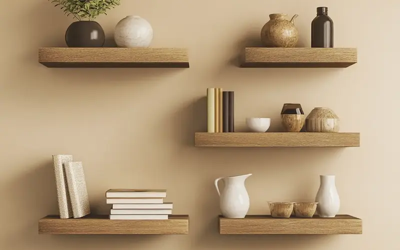 Floating Shelves: 