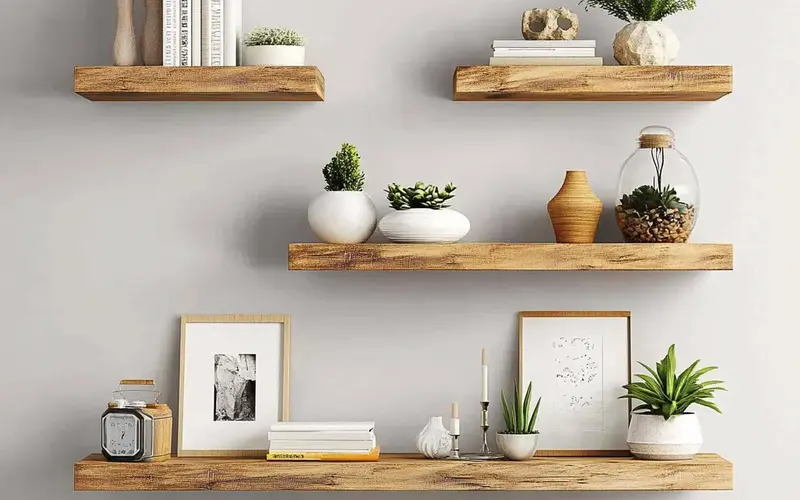 Floating Shelves: