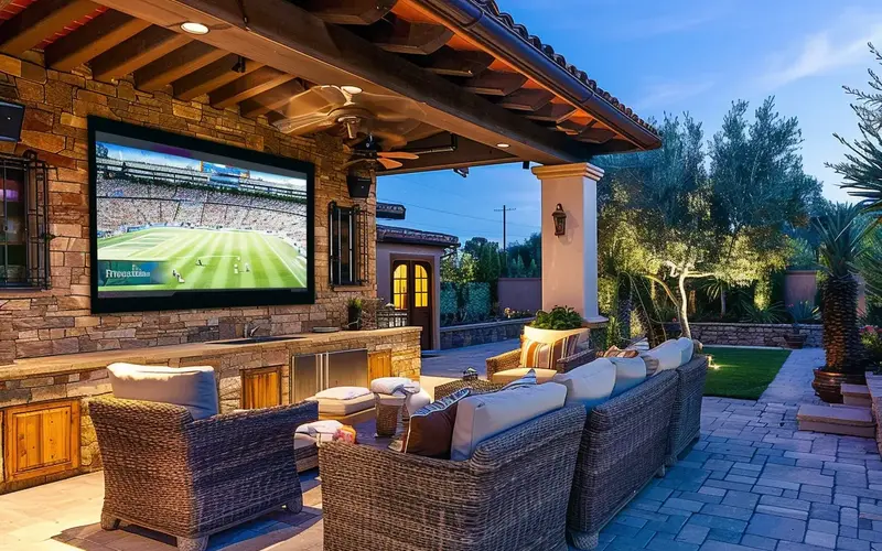 Outdoor Movie Screen: