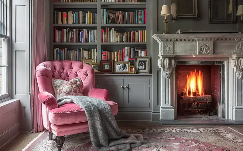 Romantic Home Library: