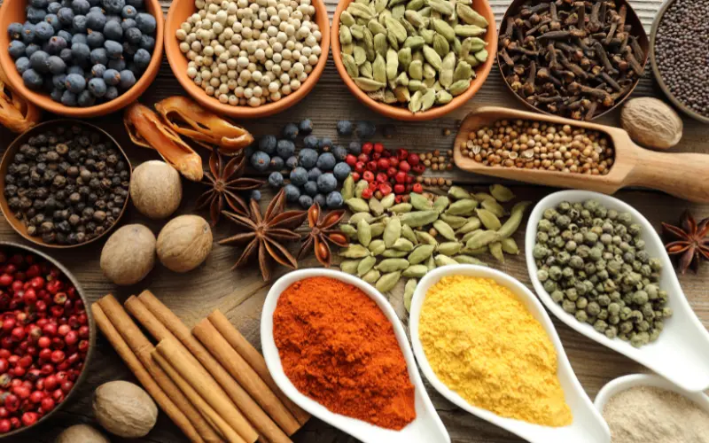 Spices: 