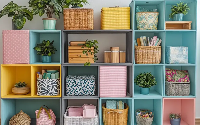 Upcycled Storage Solutions: 