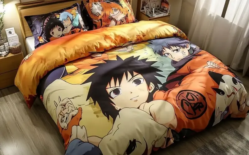 Anime-Inspired Bedding: