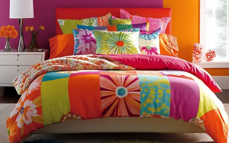 Colorful Bedding: