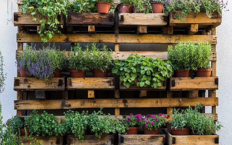 Pallet Planter Paradise: