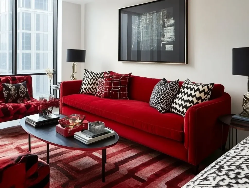 Red Sofa