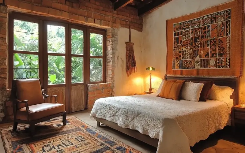 Rustic Charm Theme (Brazilian-Inspired Bedroom):