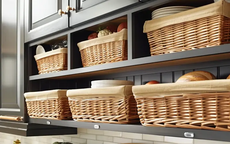 Under-Shelf Baskets: