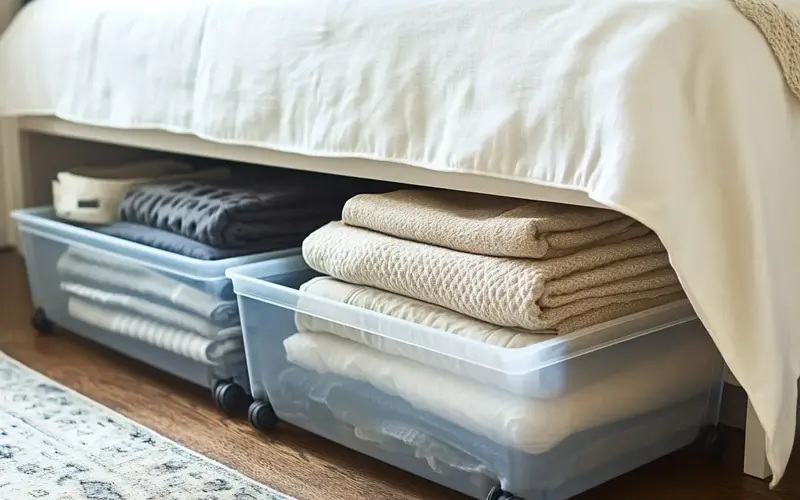 Underbed Storage Containers: