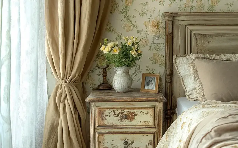 Vintage Accents (Irish-Inspired Bedroom): 