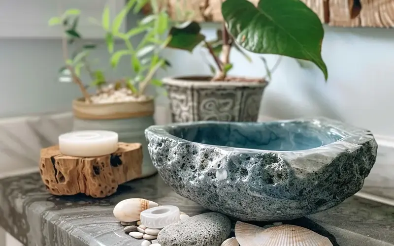 Natural Elements for a Zen Touch: 