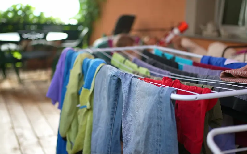 Clothes Drying Rack: 