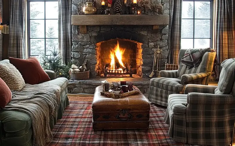 Cozy Hearth (Living Room):