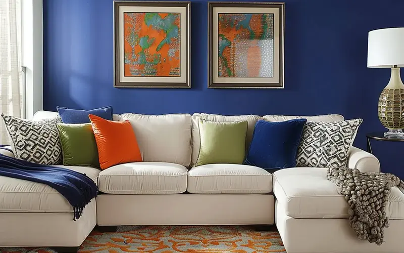 Making a Statement with Bold Accent Colors: