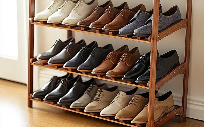 Add a Shoe Rack: