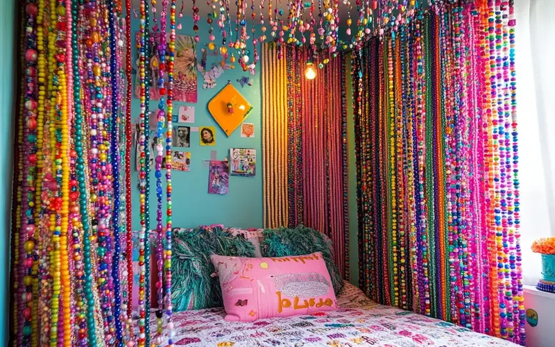 Beaded Curtains: