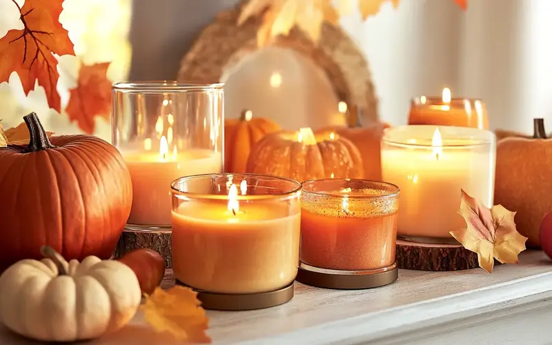 Fall-Scented Candles: