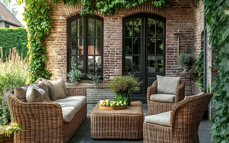 Outdoor: Wicker Furniture: