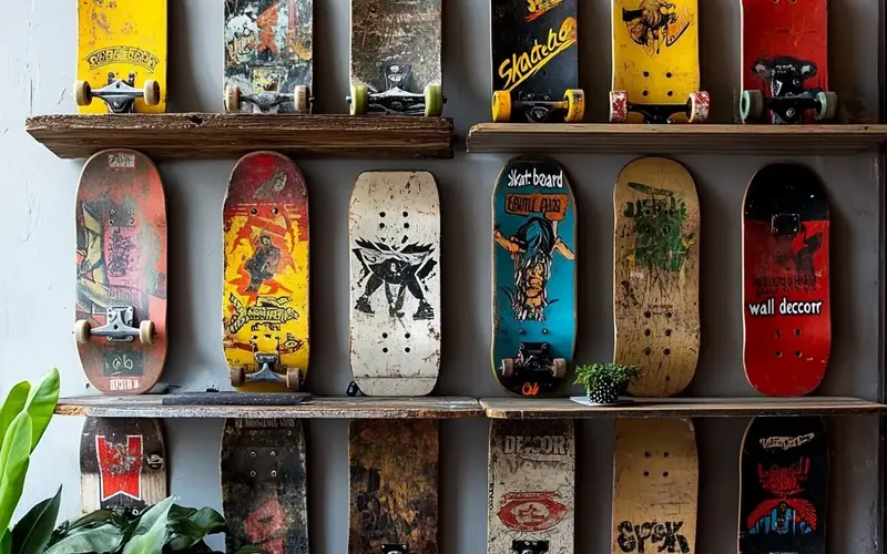 Skateboard Deck Decor: