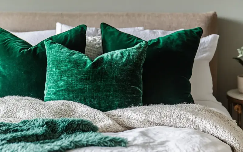 Throw Pillows and Blankets: